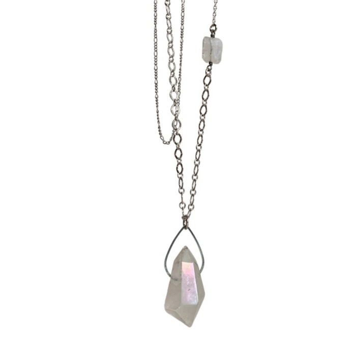 Aura Necklace in Silver