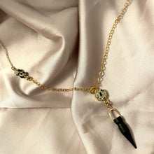 Bella Necklace in Gold/Black